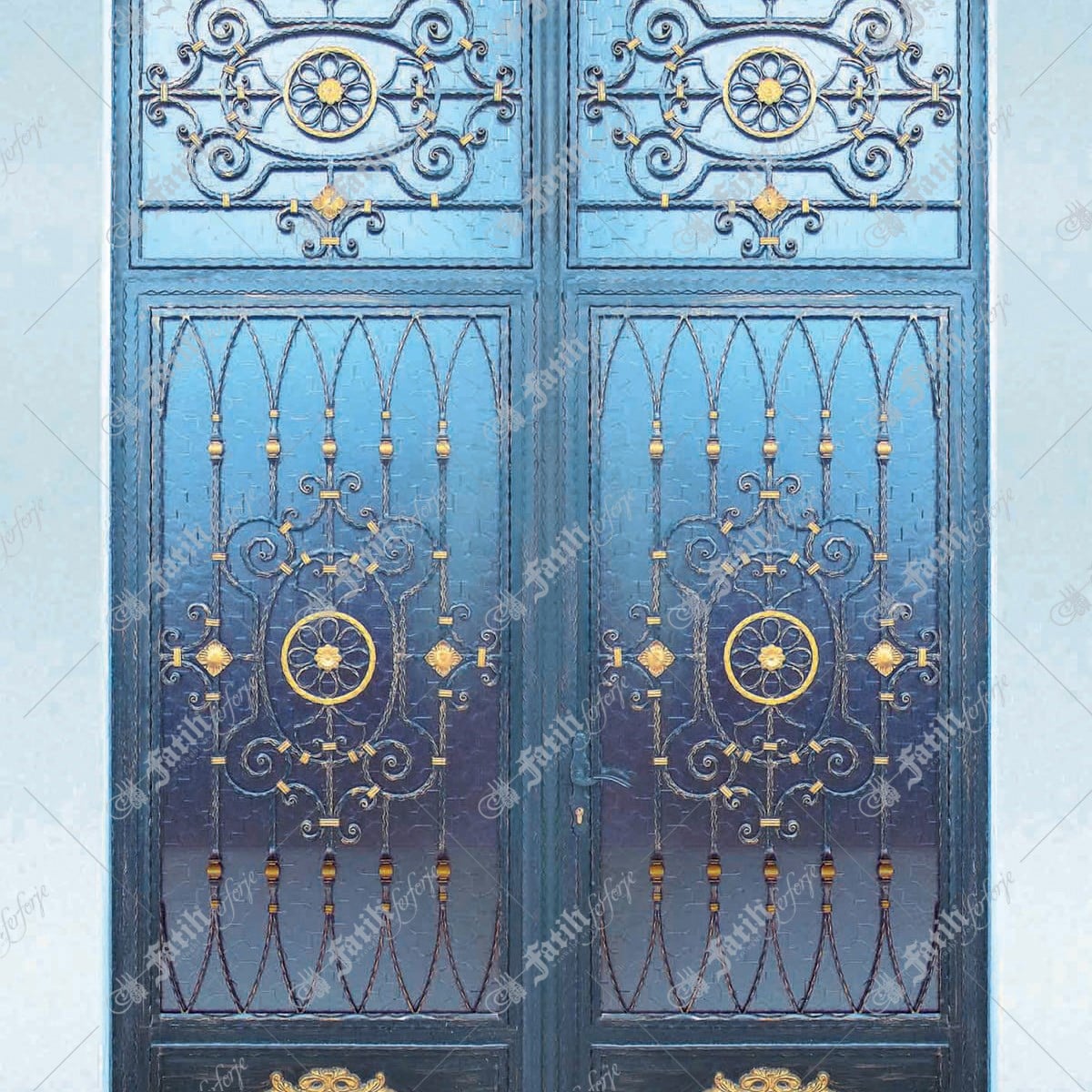 1091 KODLU FERFORJE KAPI