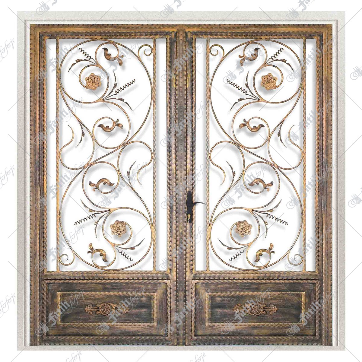 1094 KODLU FERFORJE KAPI