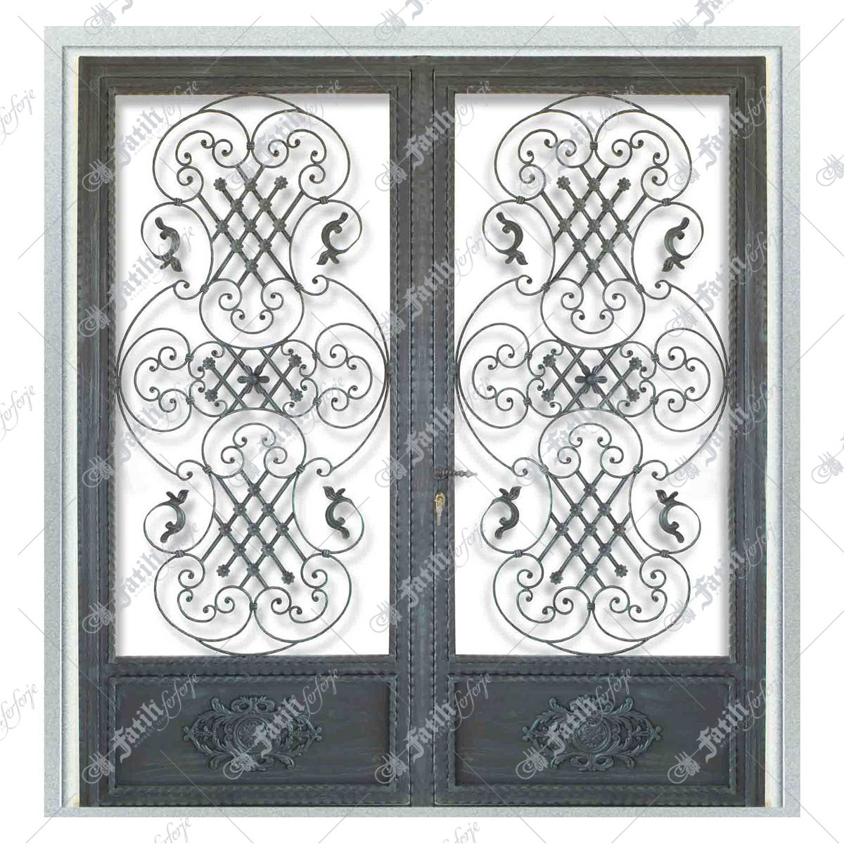 1106 KODLU FERFORJE KAPI