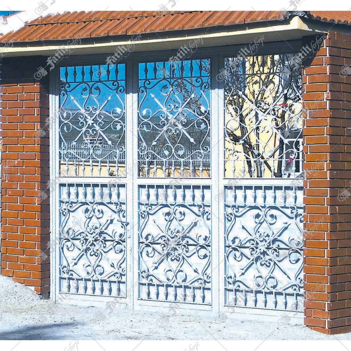 1165 KODLU FERFORJE KAPI | FERFORJE KAPILAR | Fatih Ferforje