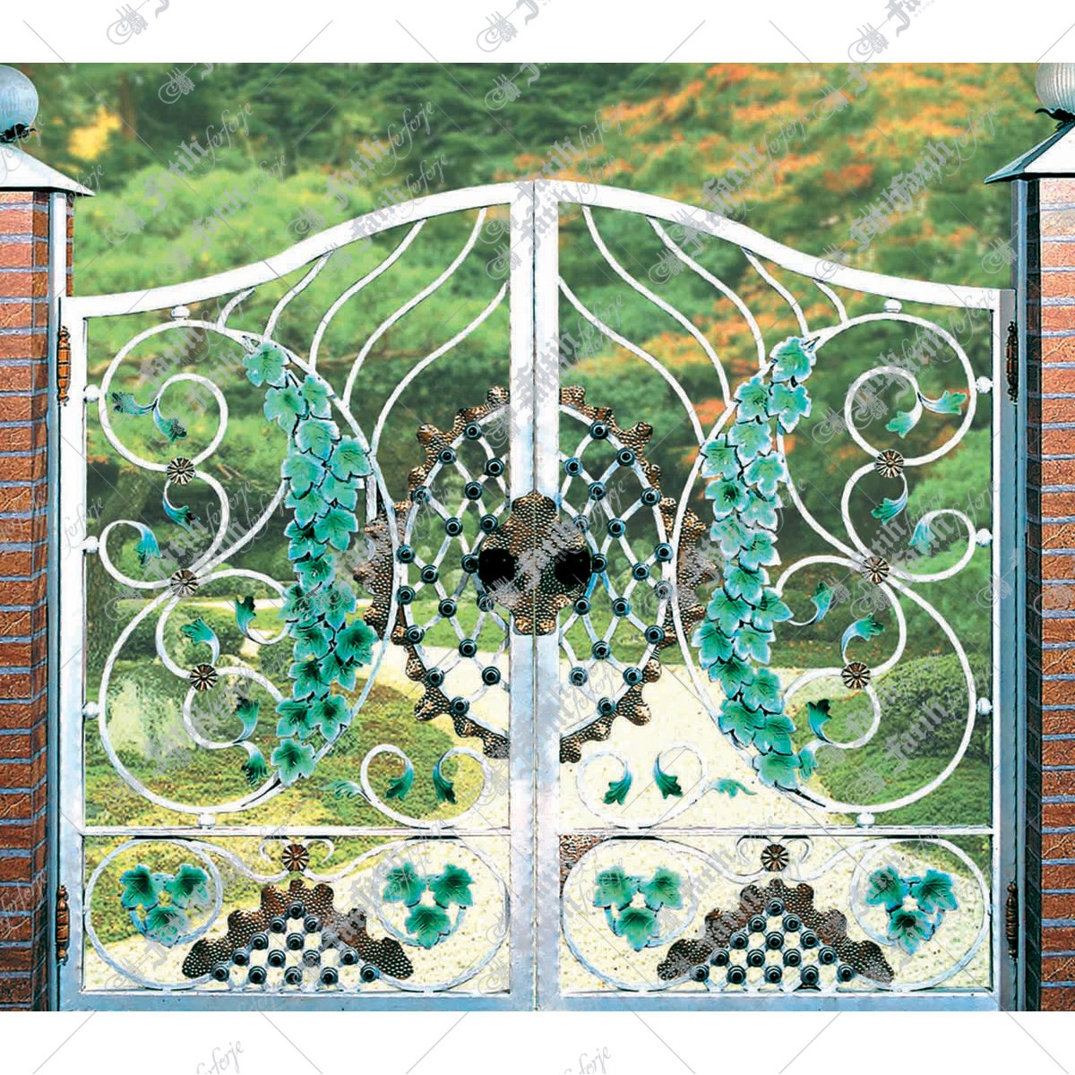 1184 KODLU FERFORJE KAPI | FERFORJE KAPILAR | Fatih Ferforje