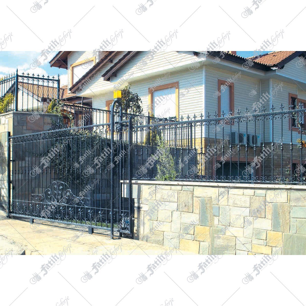 1193 KODLU FERFORJE KAPI | FERFORJE KAPILAR | Fatih Ferforje