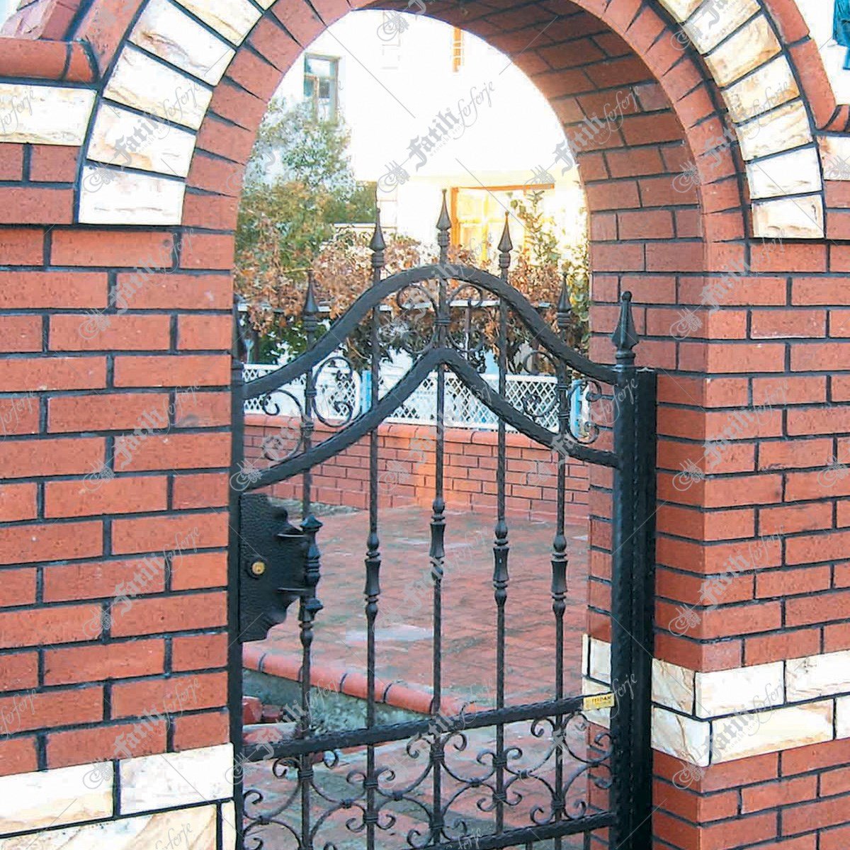 1257 KODLU FERFORJE KAPI | FERFORJE KAPILAR | Fatih Ferforje