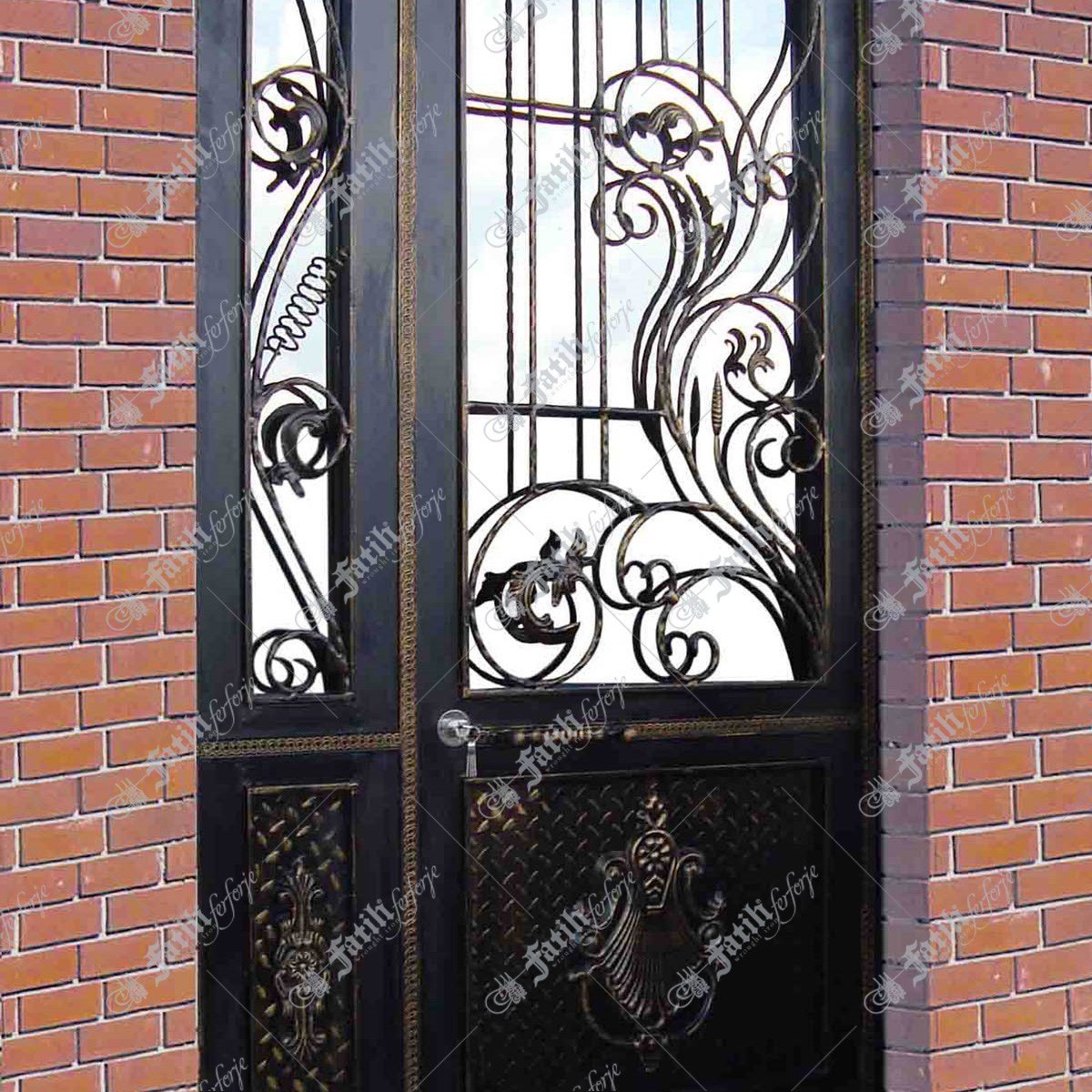 1284 KODLU FERFORJE KAPI | FERFORJE KAPILAR | Fatih Ferforje