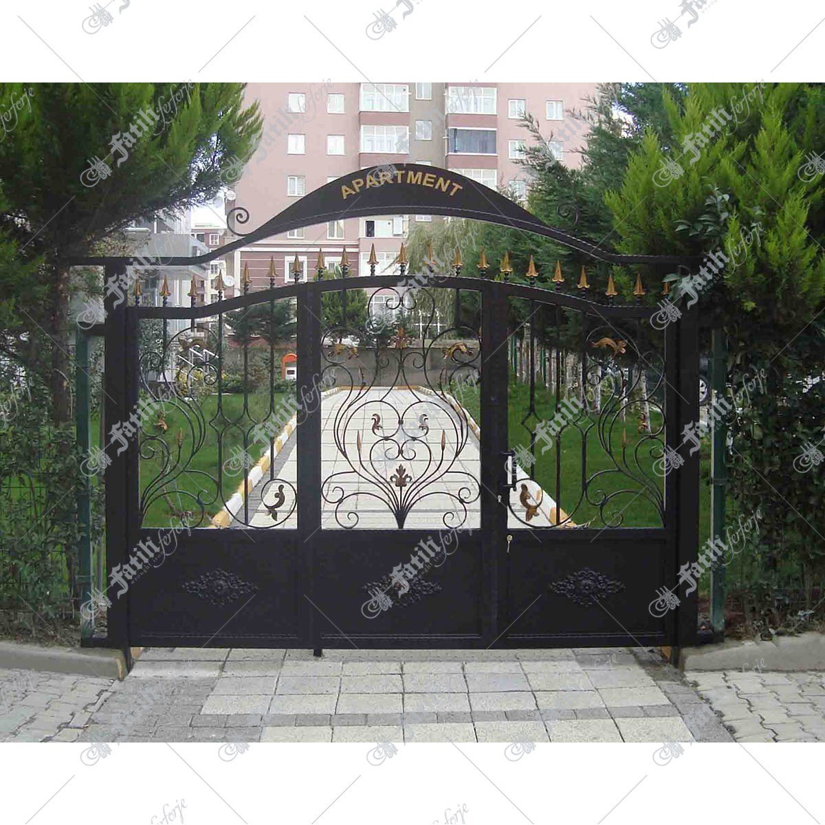 1305 KODLU FERFORJE KAPI | FERFORJE KAPILAR | Fatih Ferforje