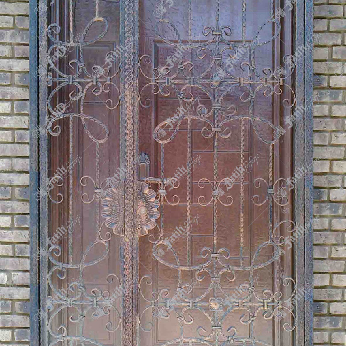 1311 KODLU FERFORJE KAPI | FERFORJE KAPILAR | Fatih Ferforje