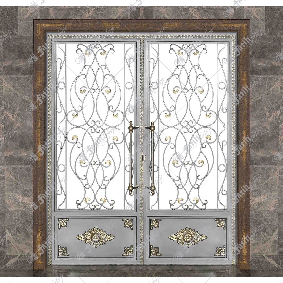 1328 KODLU FERFORJE KAPI