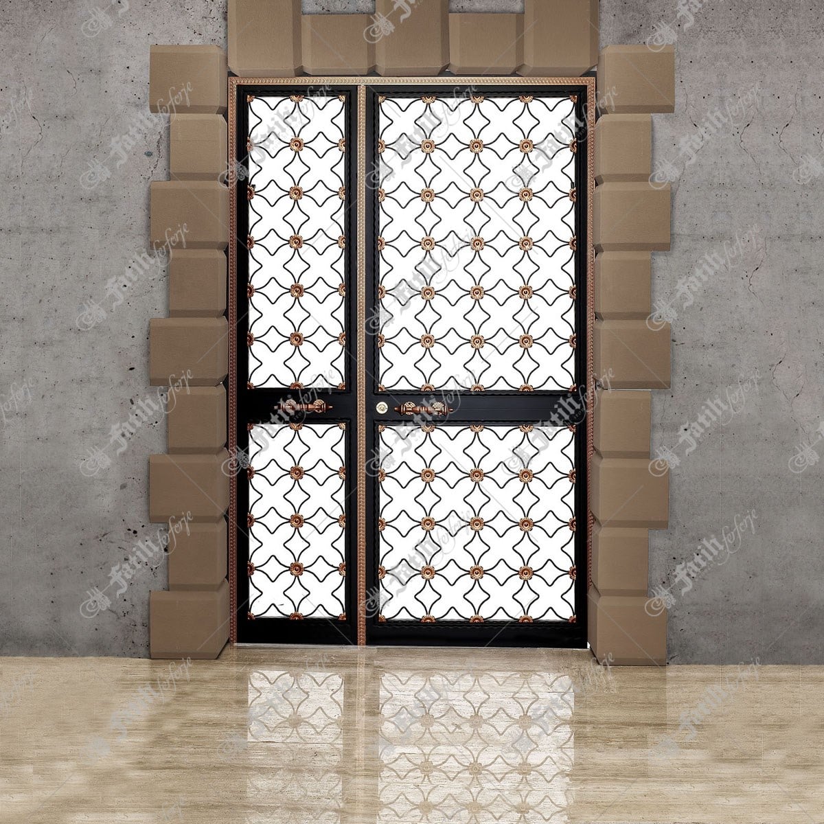 1341 KODLU FERFORJE KAPI