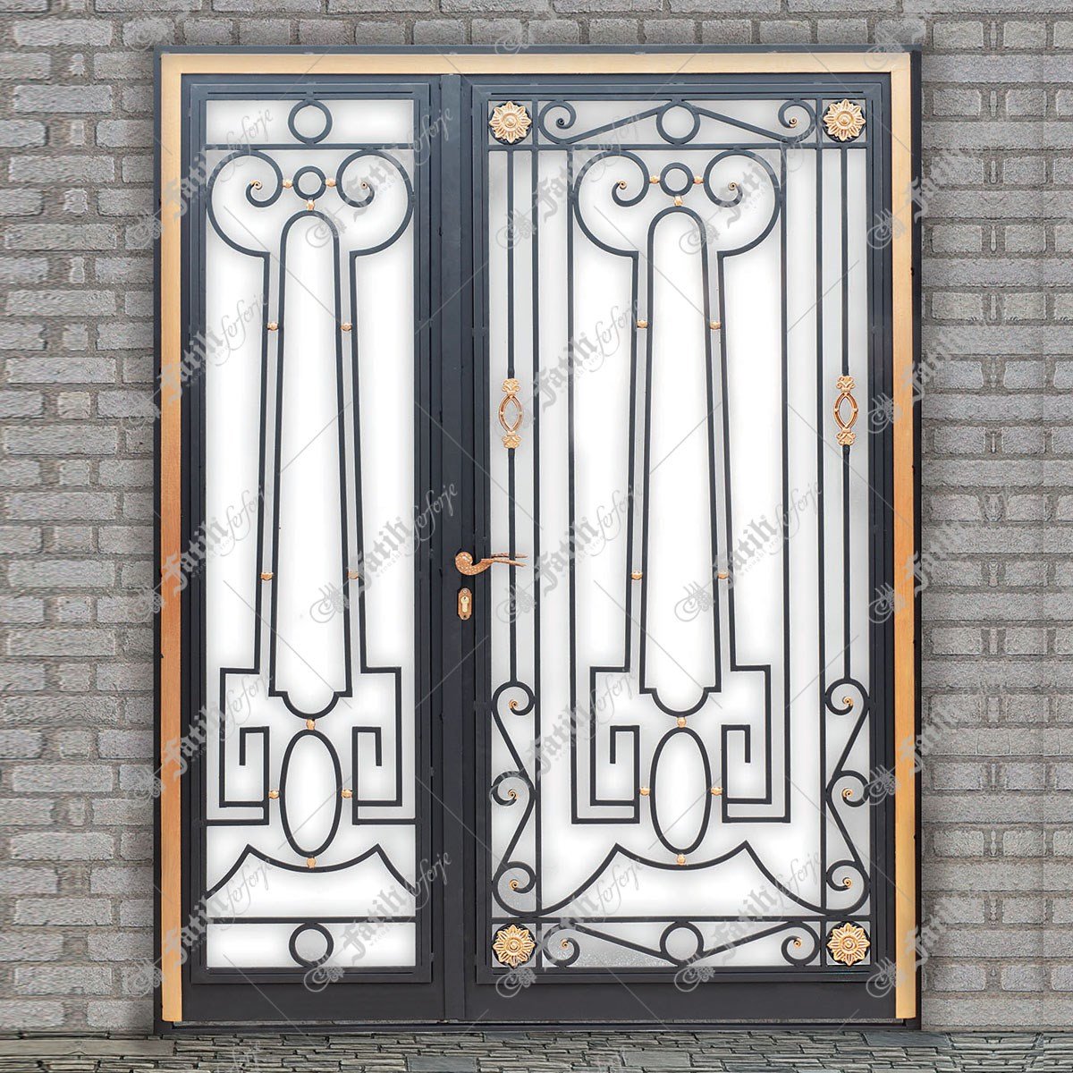 1360 KODLU FERFORJE KAPI | FERFORJE KAPILAR | Fatih Ferforje