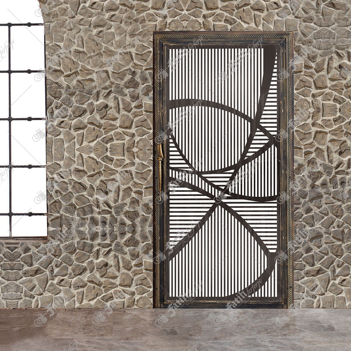 1365 KODLU FERFORJE KAPI