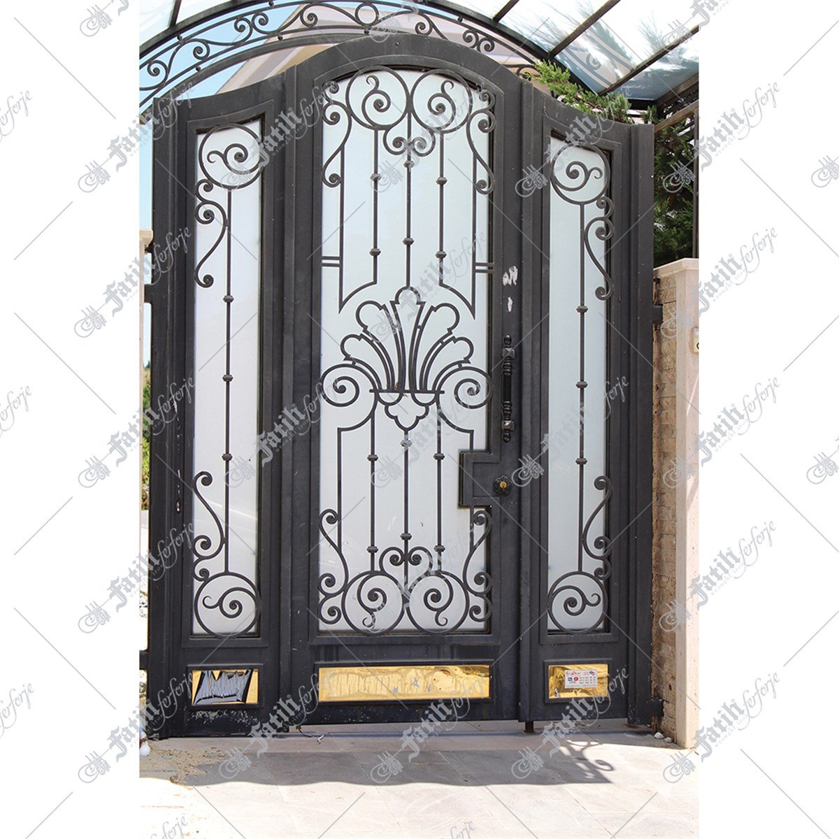 1382 KODLU FERFORJE KAPI | FERFORJE KAPILAR | Fatih Ferforje