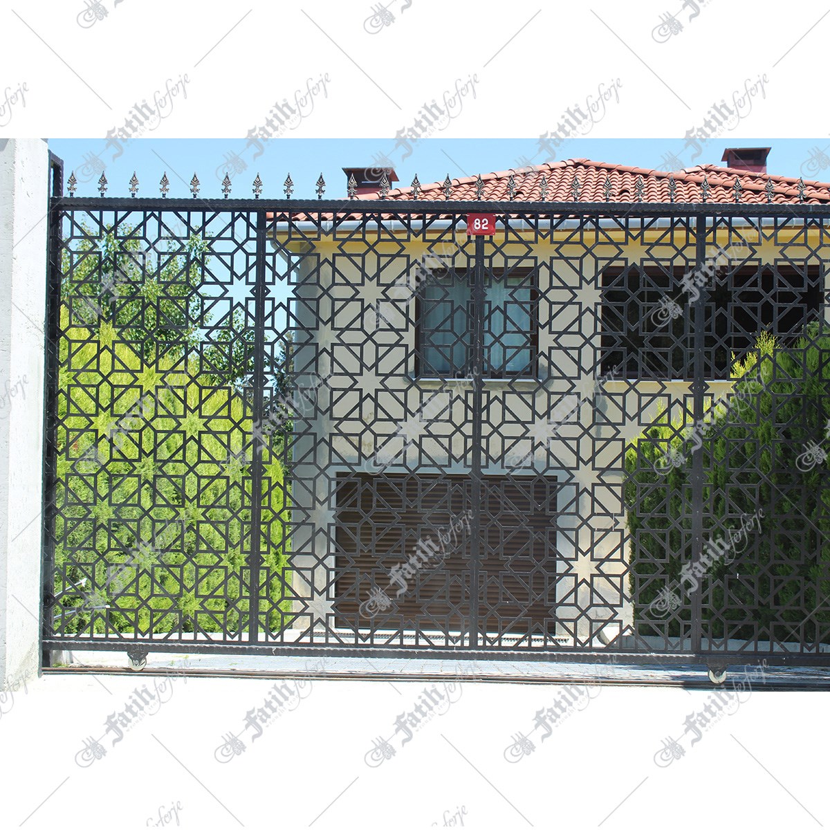 1414 KODLU FERFORJE KAPI