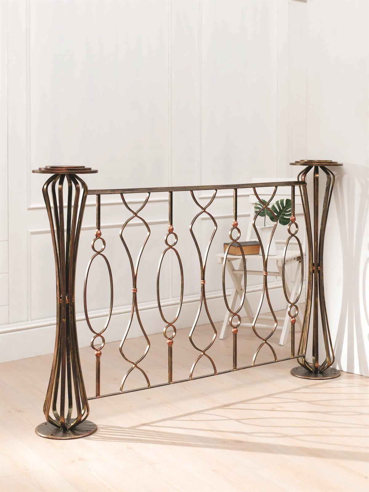 2457 KODLU FERFORJE KORKULUK | WROUGHT IRON RAILING | Fatih Ferforje