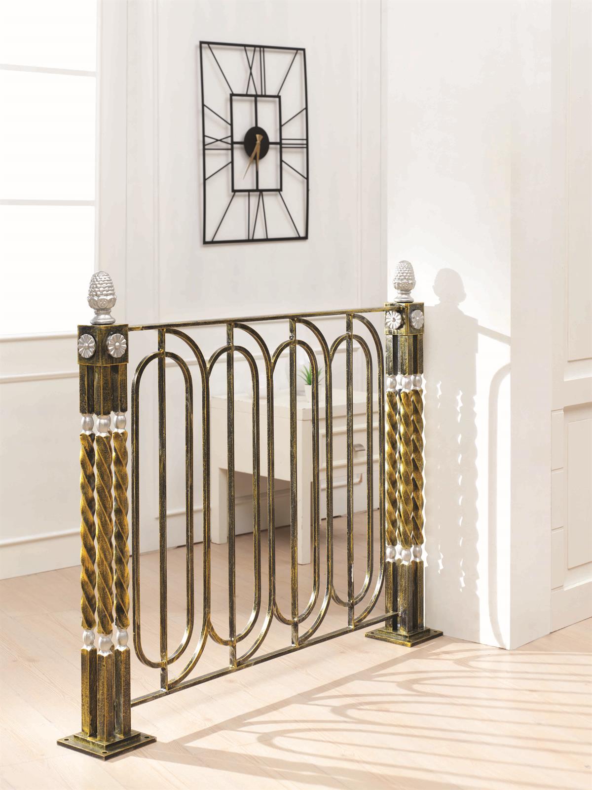 2458 KODLU FERFORJE KORKULUK | WROUGHT IRON RAILING | Fatih Ferforje