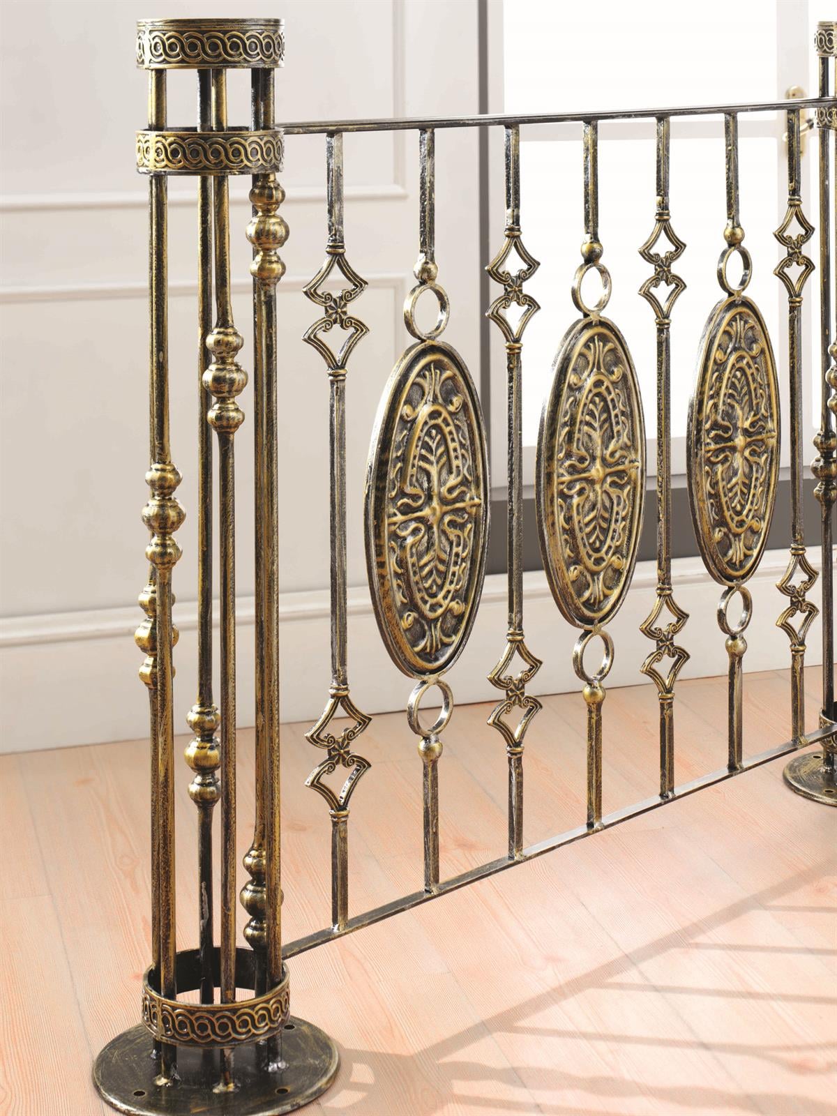 2465 KODLU FERFORJE KORKULUK | WROUGHT IRON RAILING | Fatih Ferforje