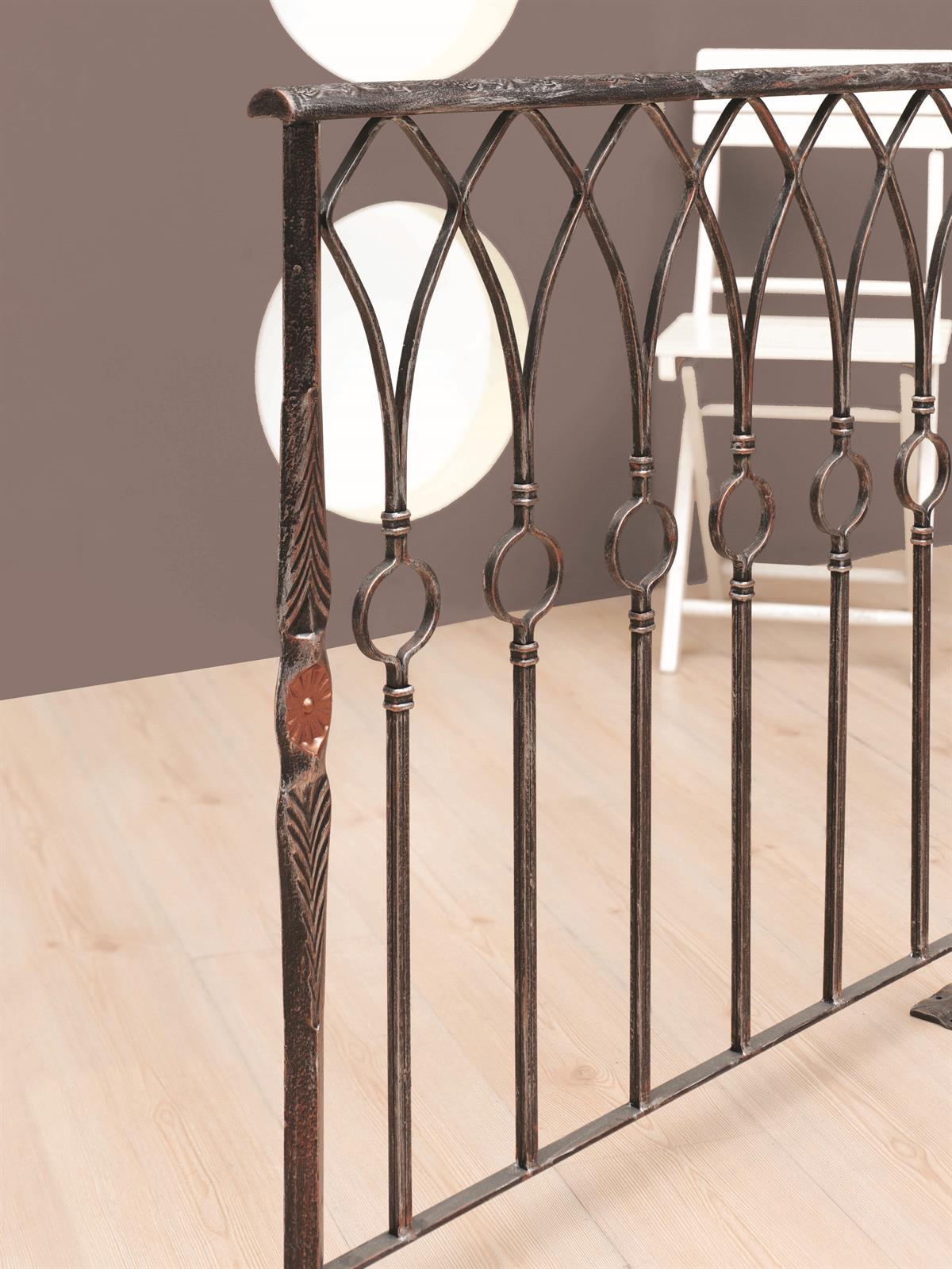 2470 KODLU FERFORJE KORKULUK | WROUGHT IRON RAILING | Fatih Ferforje