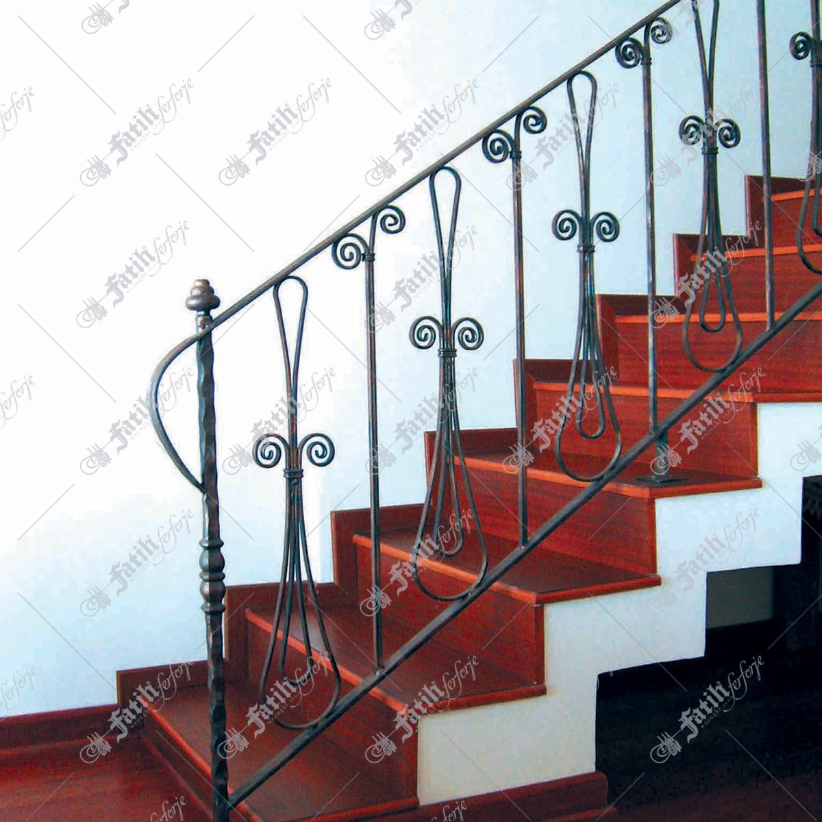 3014 KODLU FERFORJE MERDİVEN