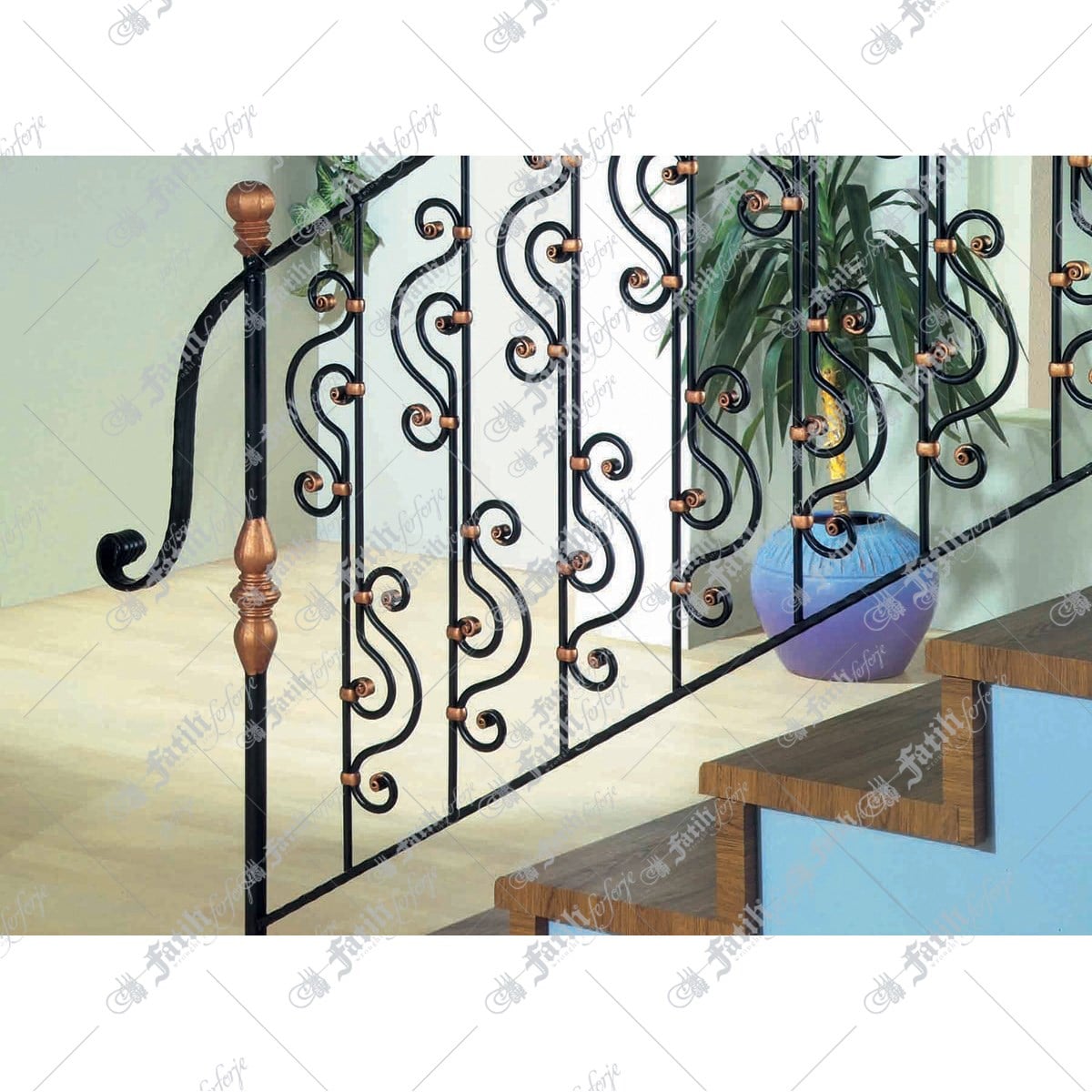 3017 KODLU FERFORJE MERDİVEN