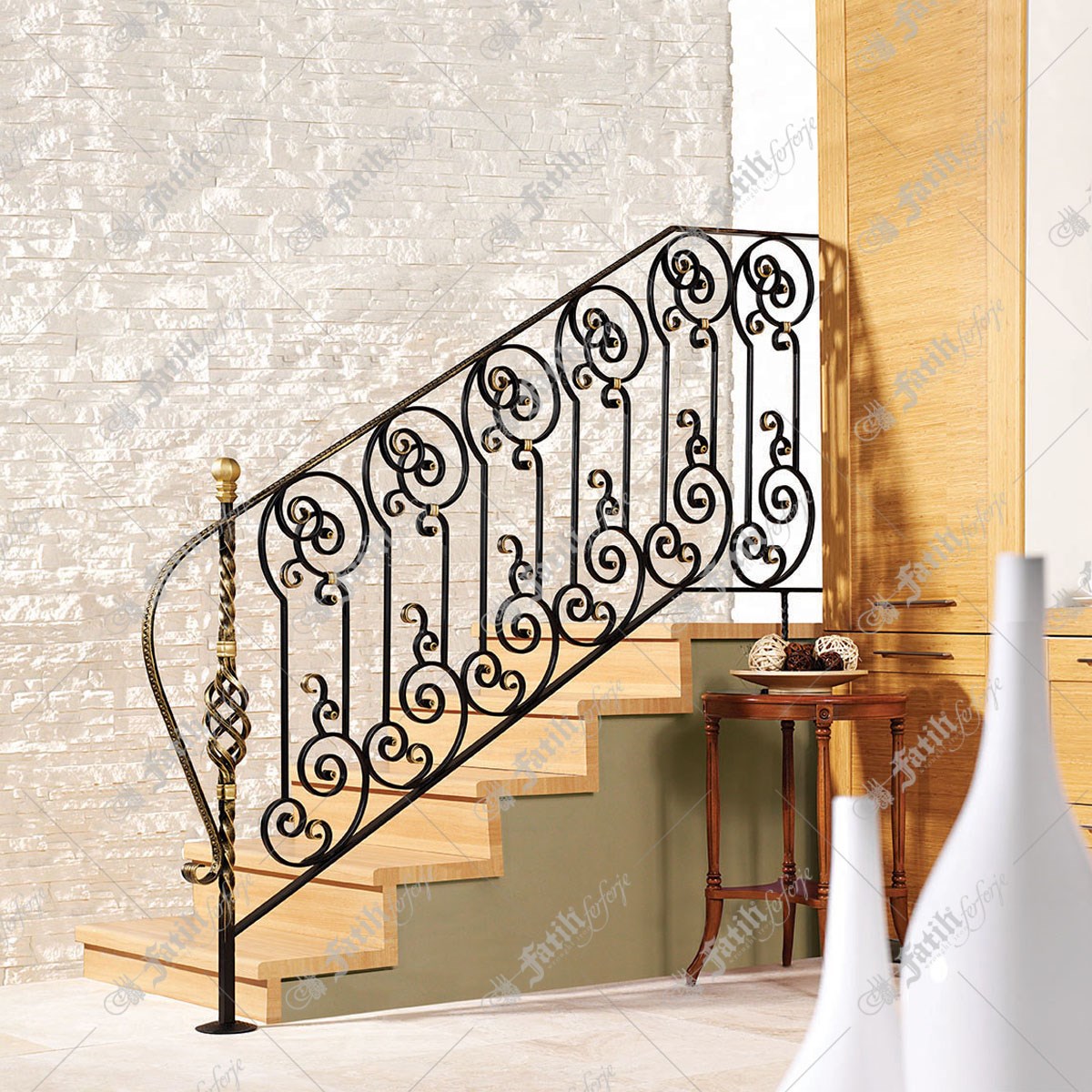 3034 KODLU FERFORJE MERDİVEN