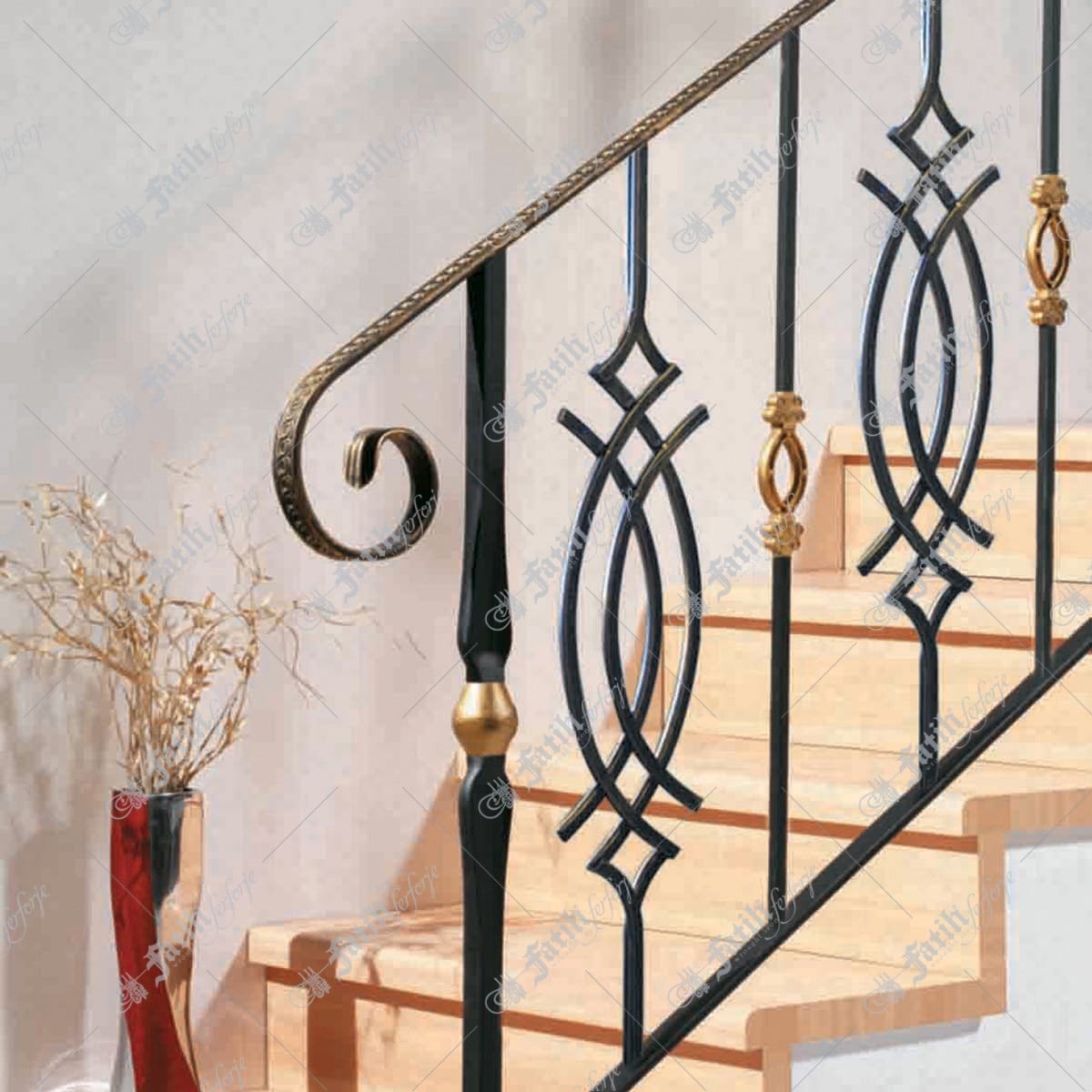 3036 KODLU FERFORJE MERDİVEN