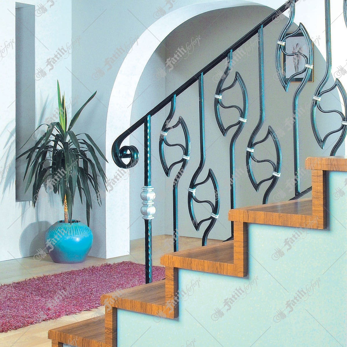 3044 KODLU FERFORJE MERDİVEN