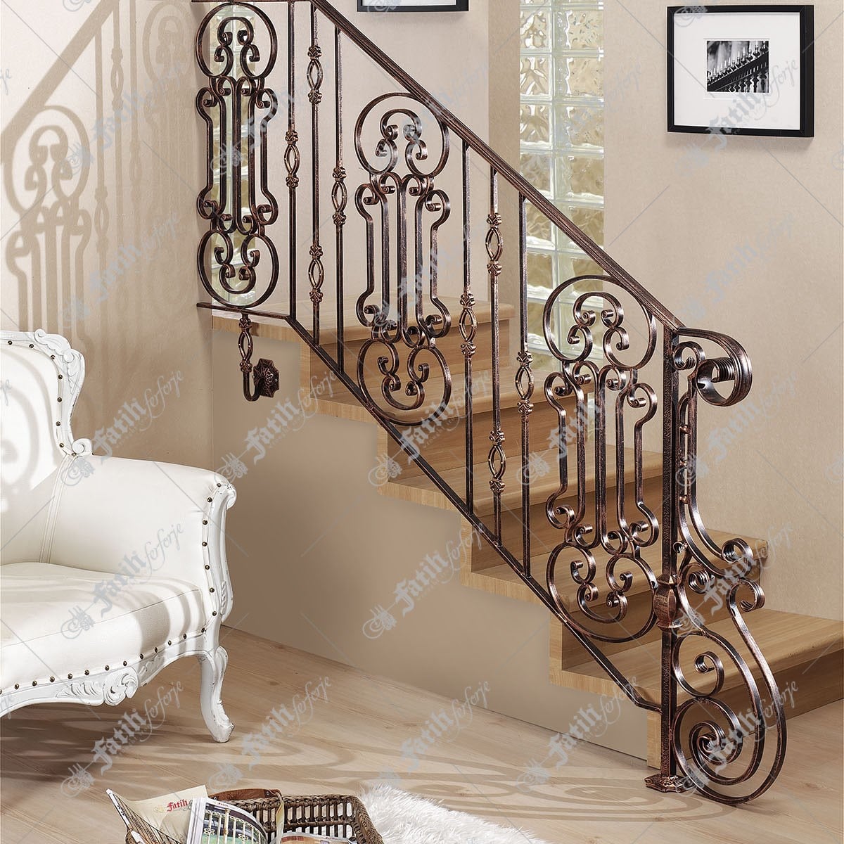 3186 KODLU FERFORJE MERDİVEN