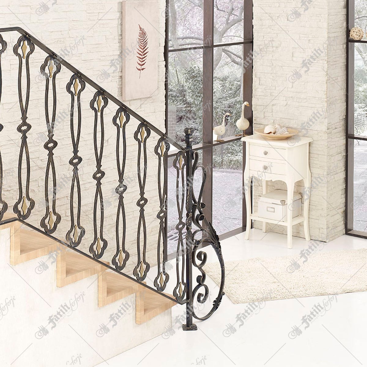 3193 KODLU FERFORJE MERDİVEN