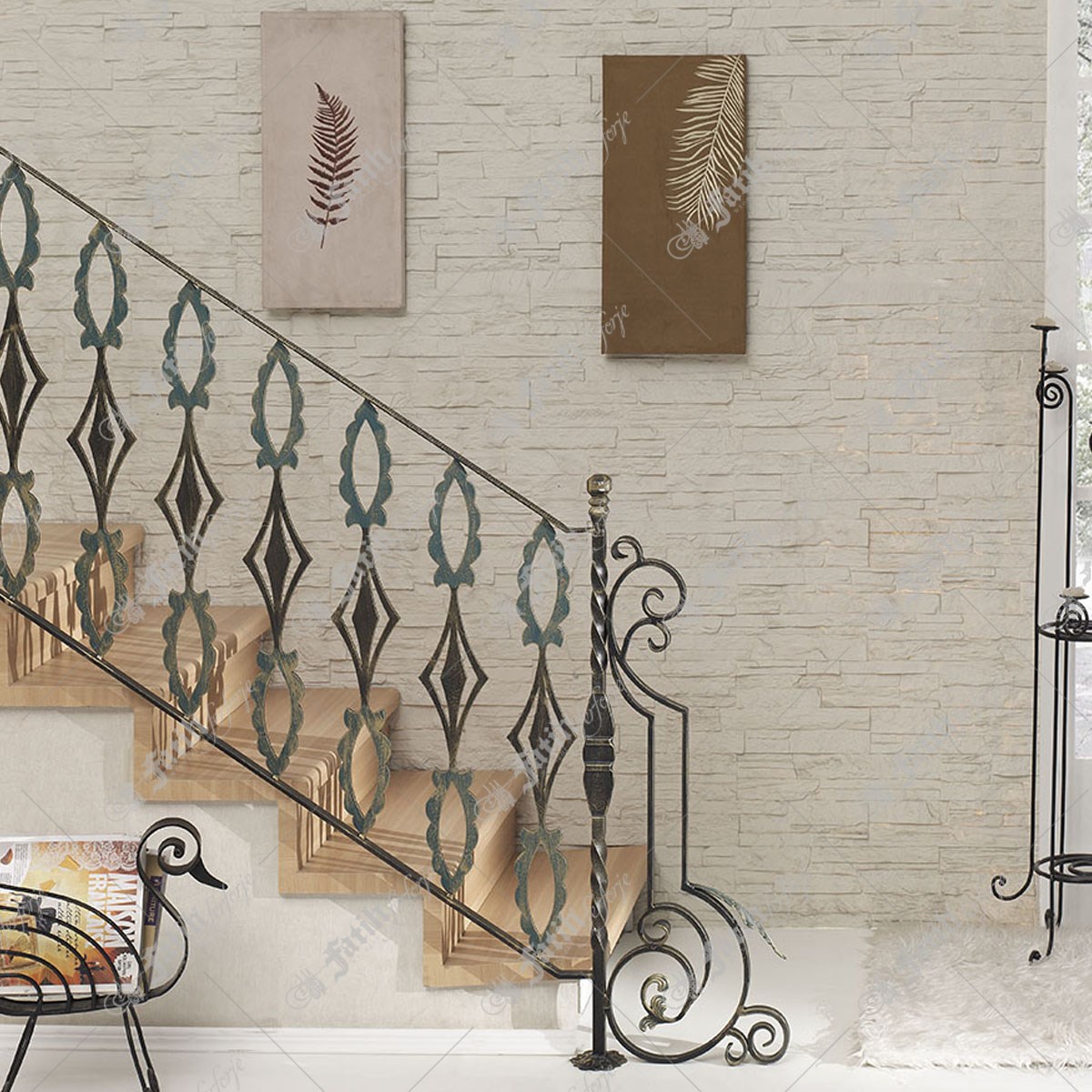 3194 KODLU FERFORJE MERDİVEN