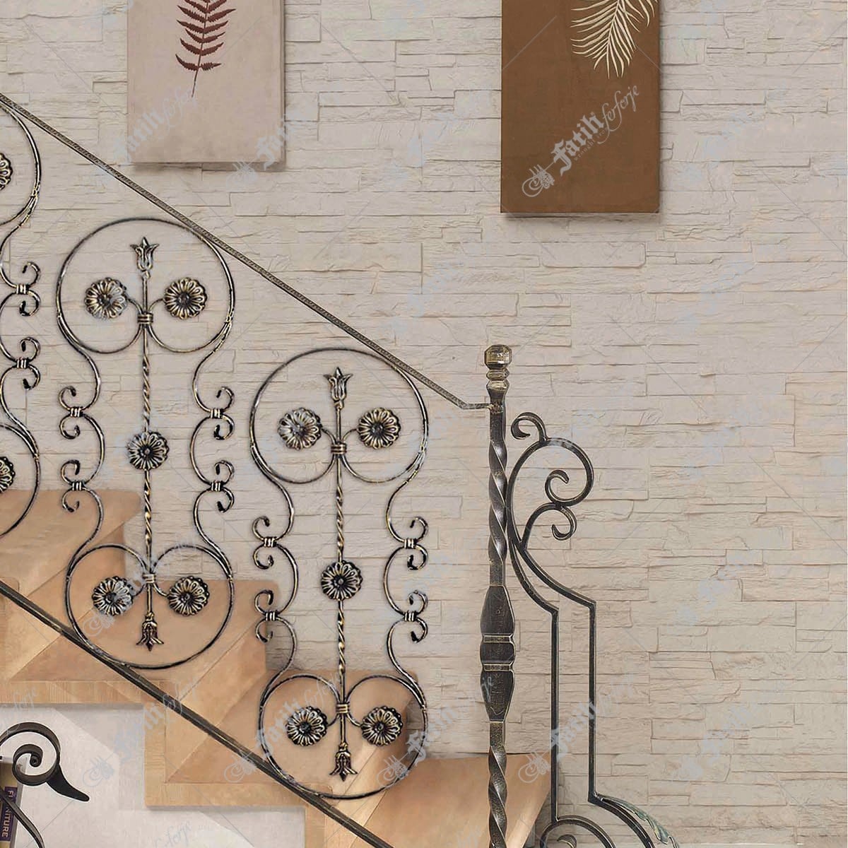 3198 KODLU FERFORJE MERDİVEN