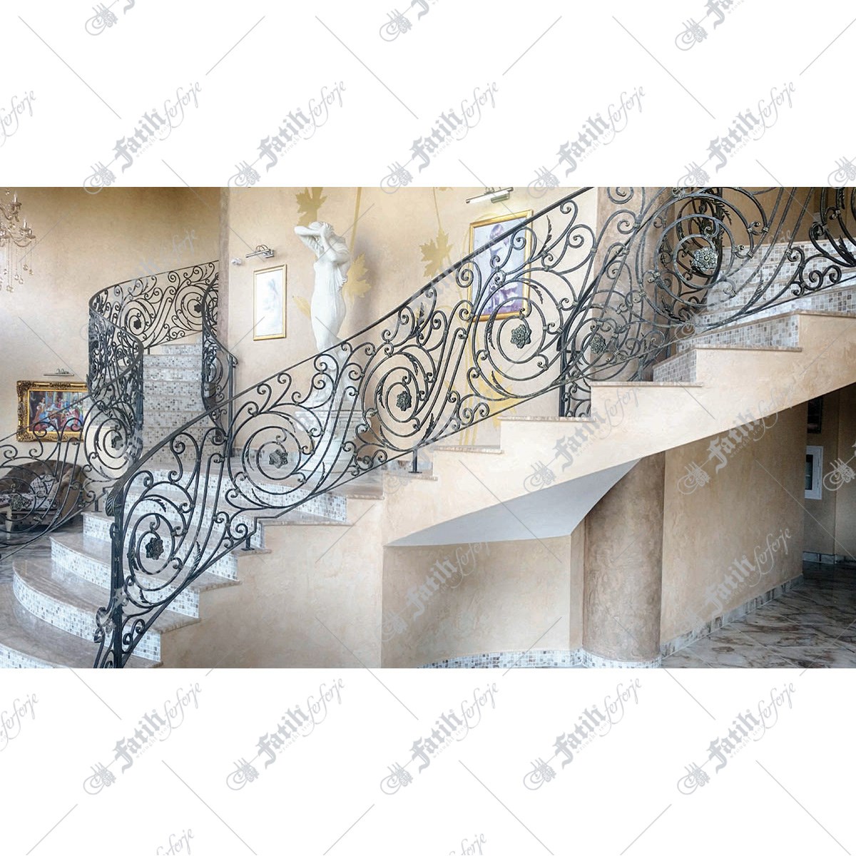 3217 KODLU FERFORJE MERDİVEN