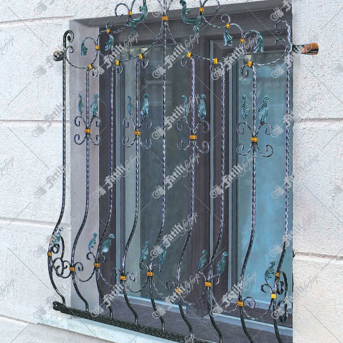 4016 KODLU FERFORJE PENCERE