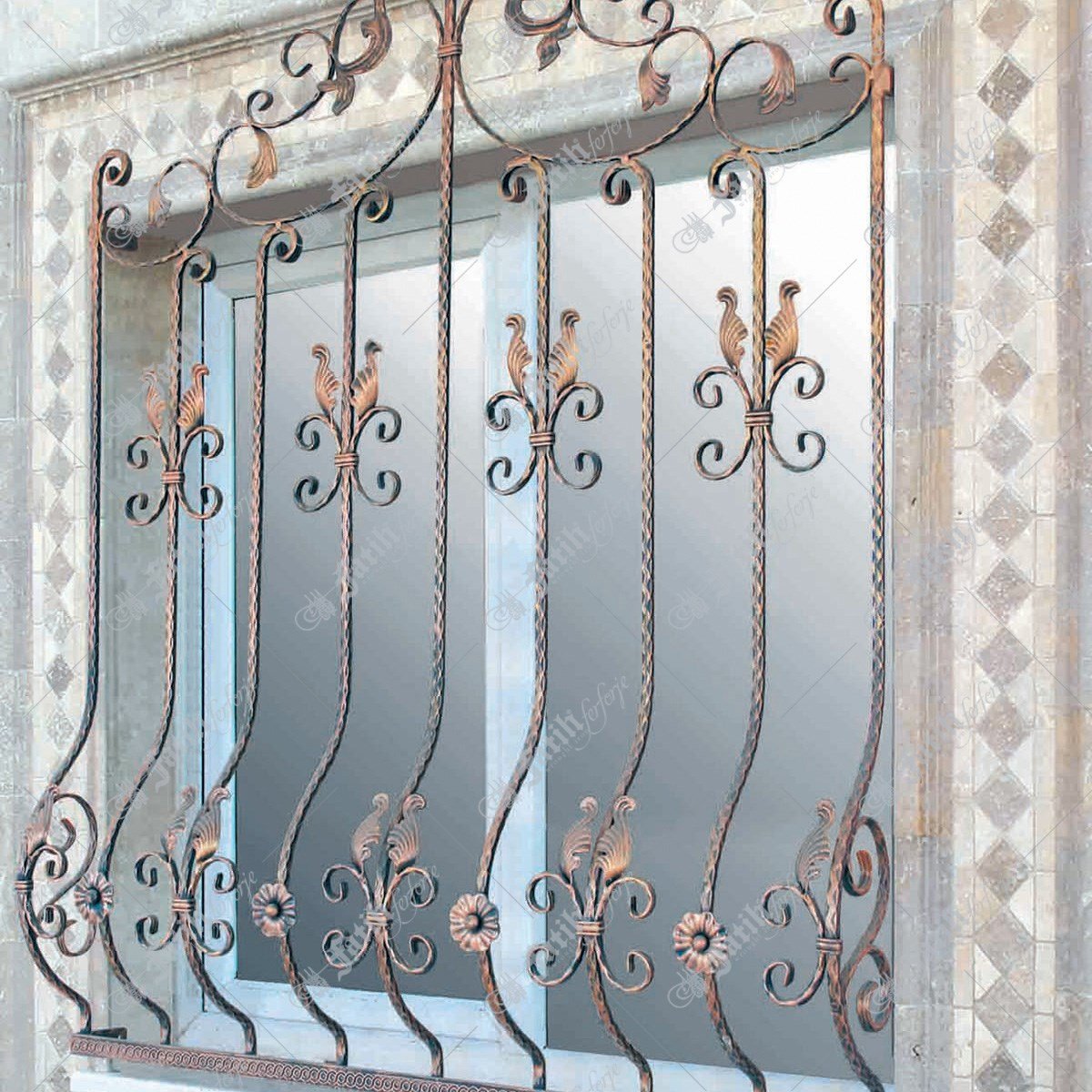 4018 KODLU FERFORJE PENCERE