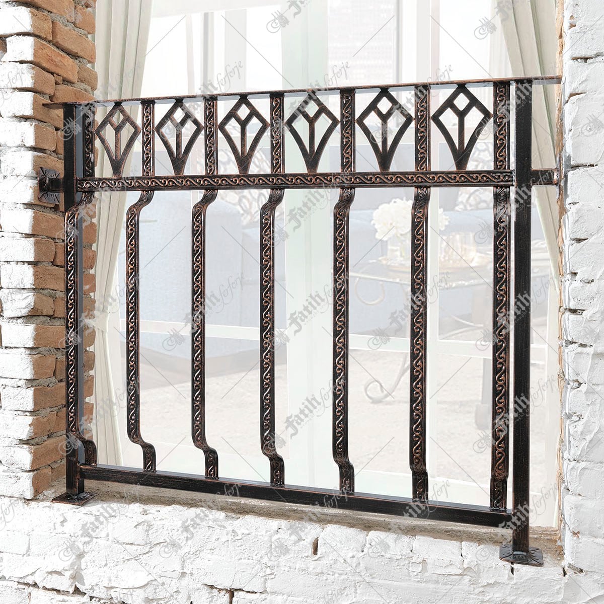 4112 KODLU FERFORJE PENCERE