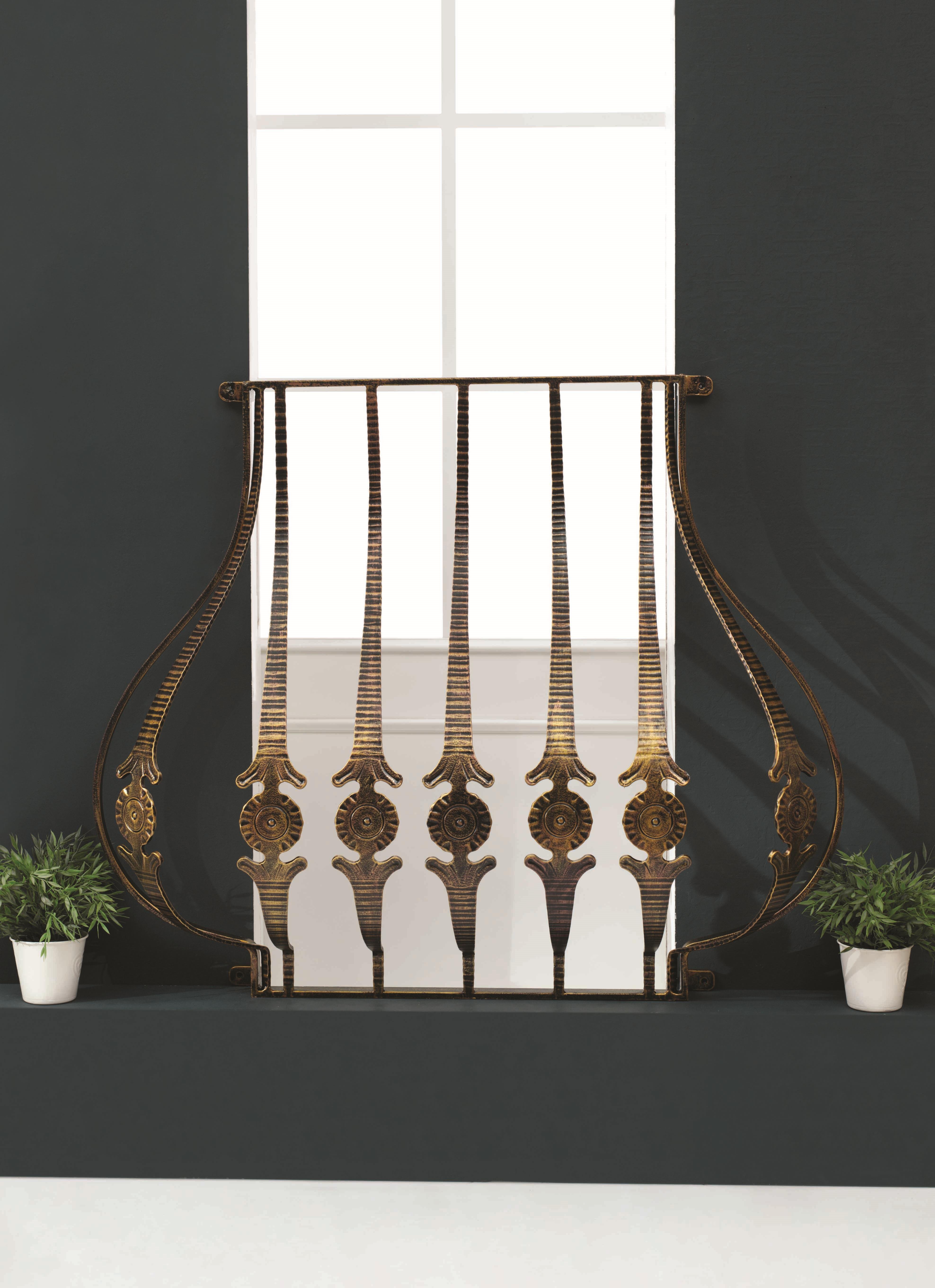 4131 KODLU FERFORJE PENCERE | WROUGHT IRON WINDOWS | Fatih Ferforje