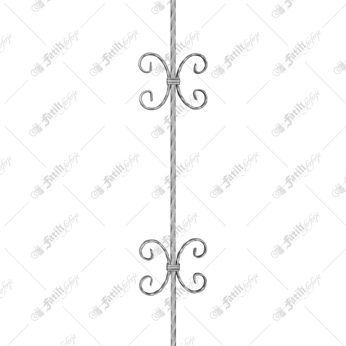 DF-12602-g | LAMA MOTIFLI DEMIRLER | Fatih Ferforje