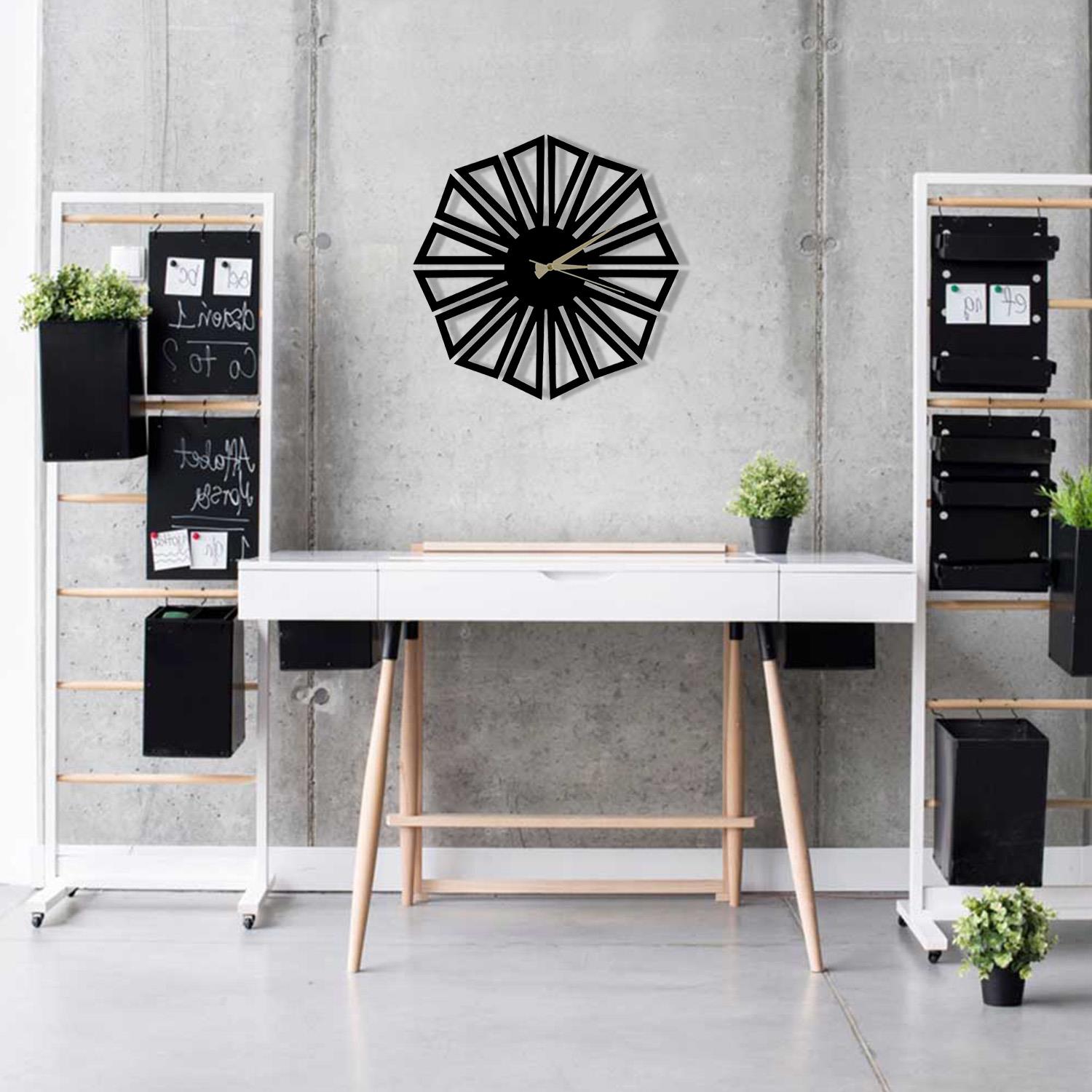 Hedef Metal Saat | PIRUDEM-METAL DUVAR SAATI | Fatih Ferforje