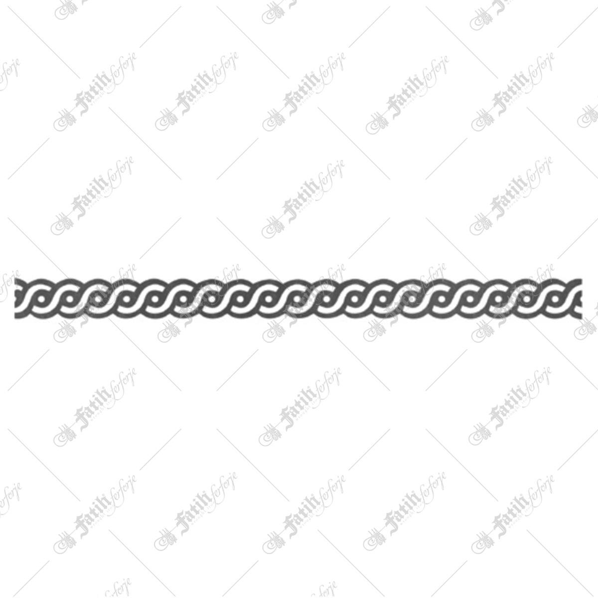 KM-01205 | KESME SAÇ MOTIFLER | Fatih Ferforje