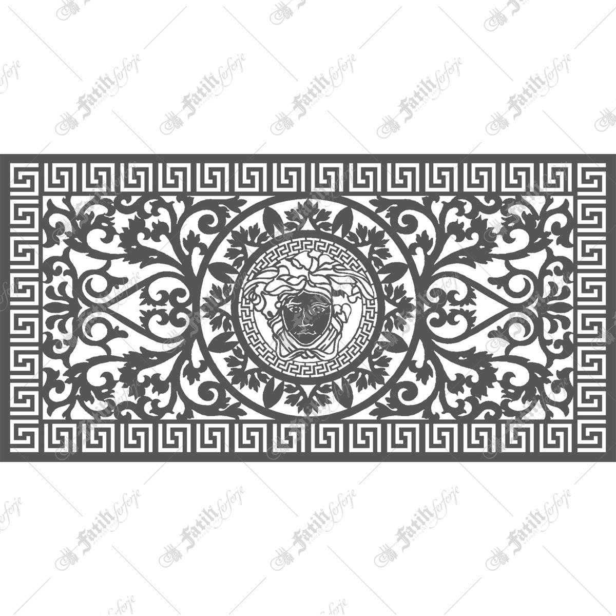 KM-03290 | KESME SAÇ MOTIFLER | Fatih Ferforje