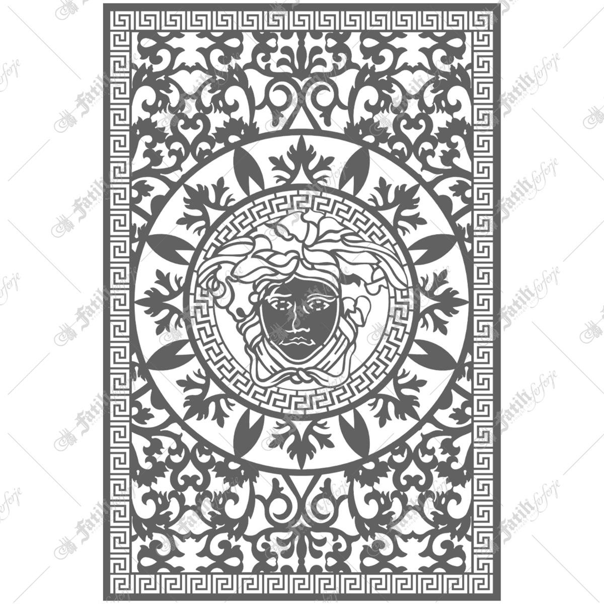 KM-03513 | KESME SAÇ MOTIFLER | Fatih Ferforje