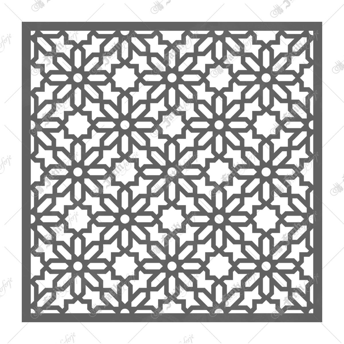 KM-03514 | KESME SAÇ MOTIFLER | Fatih Ferforje