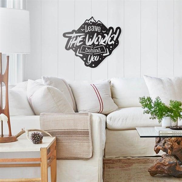 Leave The World Metal Tablo