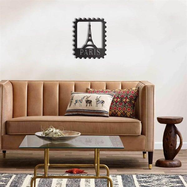 Paris Stamp Metal Tablo