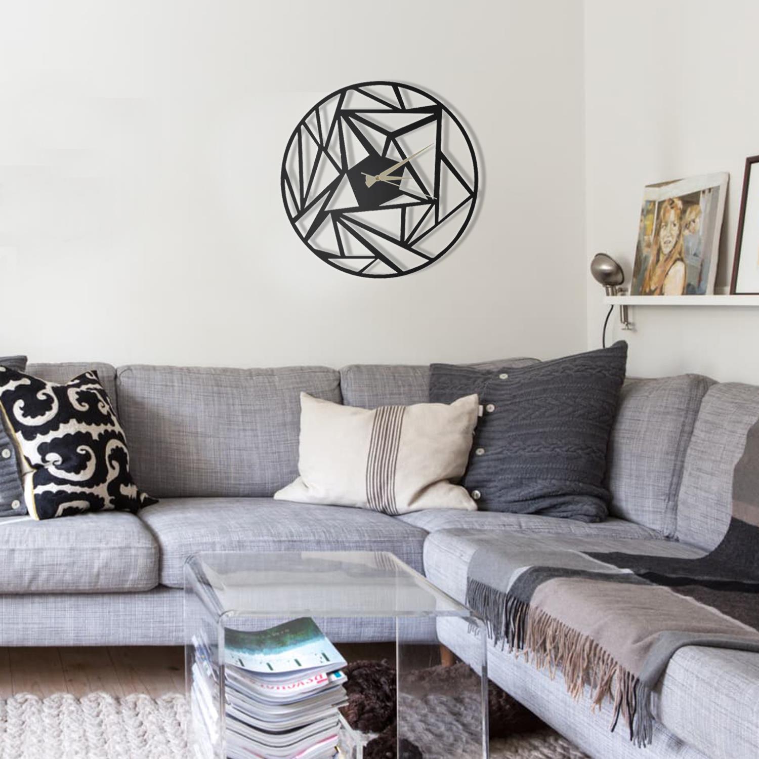 Perspektif Metal Saat | PIRUDEM-METAL DUVAR SAATI | Fatih Ferforje