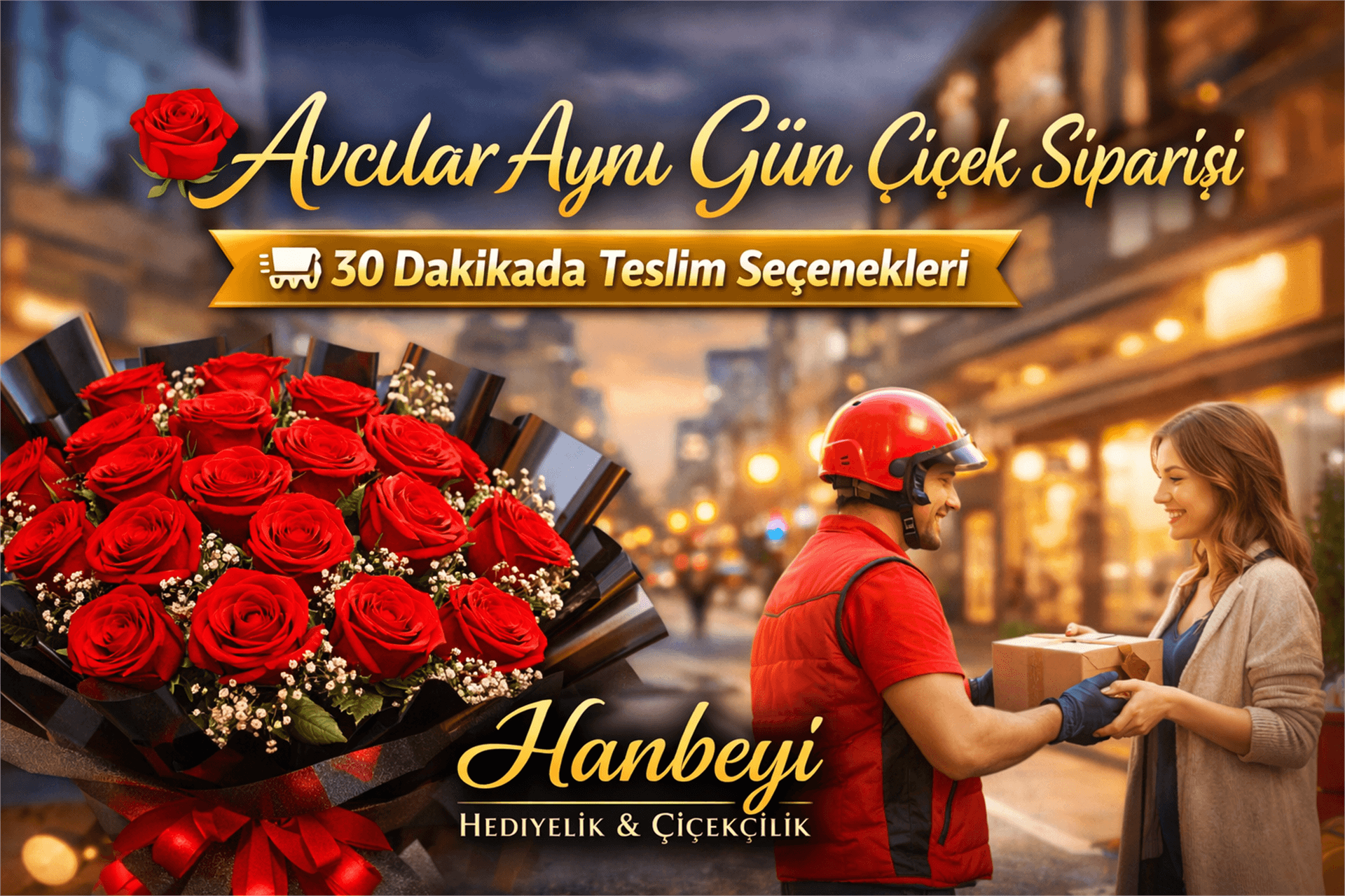 Avcılar Çiçek 30 Dakikada Teslim