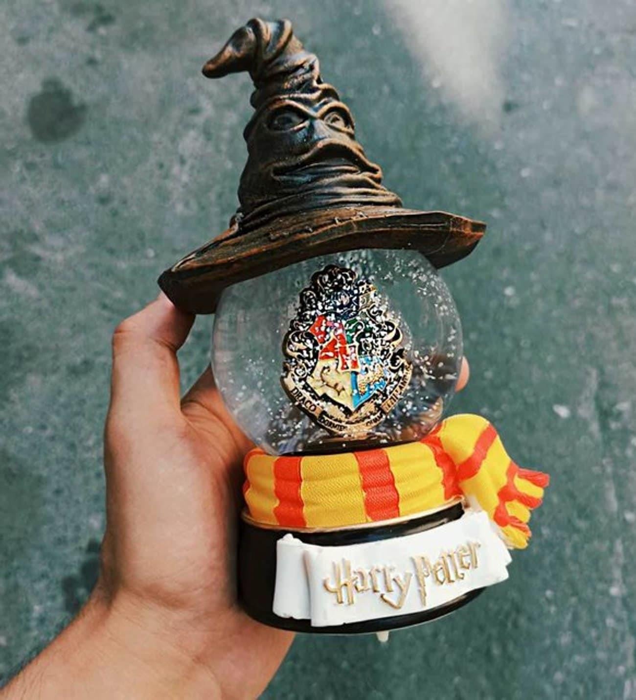 Harry Potter Sihirli Işıklı ve Müzikli Kar Küresi Ve Harry Potter Çerçeve BANYO GURUBU