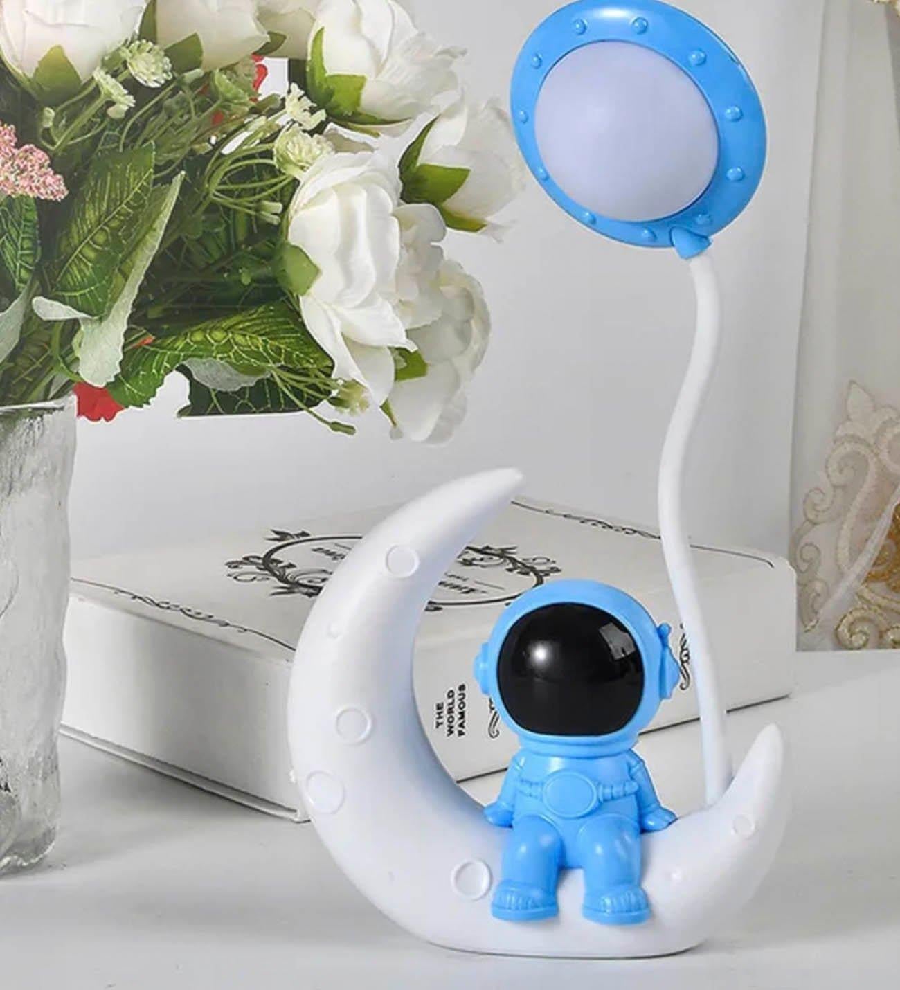 Astronot Galaxy Masa & Gece Lambası BANYO GURUBU