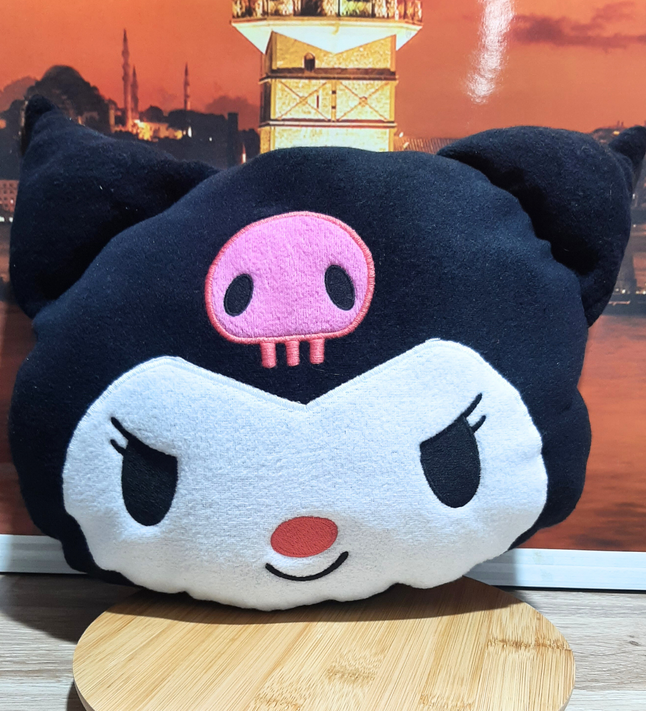 Kuromi Kawaii Polar Yastık KARAKTER FİGÜR YASTIK