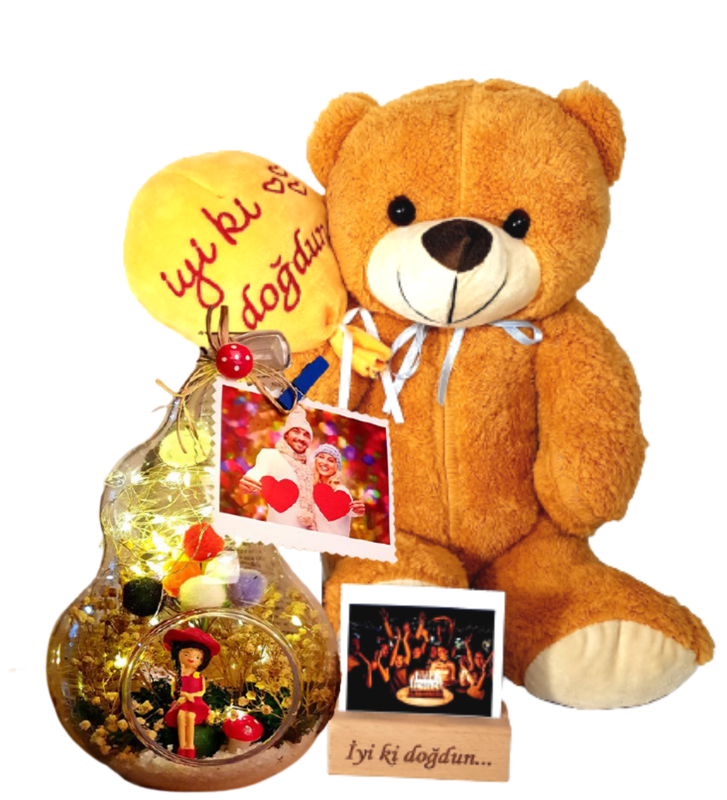 Yeni Doğan Bebek Hediye Seti. Kişiye Özel İyiki Doğdun Ayıcık  Hediye Seti BEBEK HEDİYESİ