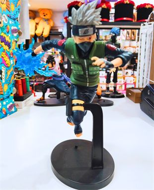 Kakashi Hatake Figürü 20 cm - Koleksiyonluk PVC Naruto Anime Figür NARUTO FİGÜR