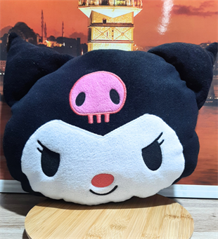 Kuromi Kawaii Polar Yastık KARAKTER FİGÜR YASTIK